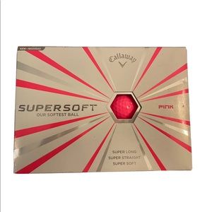 Callaway Super Soft Pink Golf Balls NEW Box Of 12